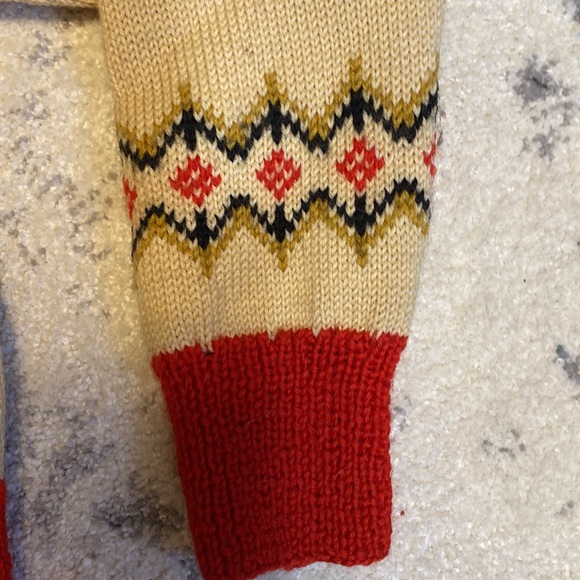 Handmade wool vintage sweater - Picture 3 of 8